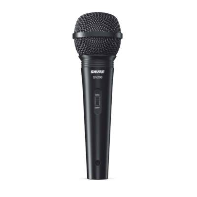 SHURE舒爾SV200C手持有線動(dòng)圈麥克風(fēng)話筒